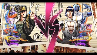 quotAllStar Battle R  JoJo vs Bruno Bucciarati  PS5 Gameplay Fightquot [upl. by Anemolif496]