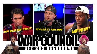 WarCouncil Episode 1  UFC 292 Breakdown w Adrian Yanez and Cody Stamann [upl. by Ynahirb907]