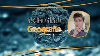 GeographieErdkunde Abitur 2019 Vorbereitung Tipps für 15 Punkte [upl. by Itsym]