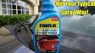 RainX Spray Wax Review on our Toyota Sienna SE minivan [upl. by Guss80]