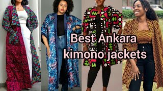 Best Ankara kimono jackets designs  Ankara kimono styles 2024  Ankara styles for ladies [upl. by Ailegra866]