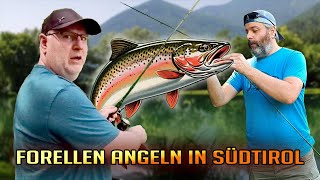 Forellen angeln in Südtirol  Teig amp Made KombiRig an der Matchrute  VLOG Fishing Trout [upl. by Sheets]