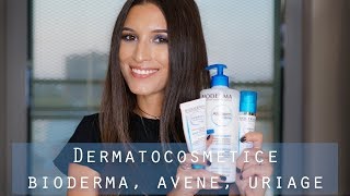 HAUL  REVIEW  Dermatocosmetice Bioderma Avene Uriage [upl. by Buttaro847]