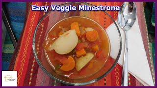 Easy Veggie Minestrone Instant Pot  Episode 419 [upl. by Naesal649]