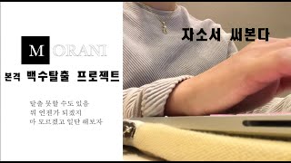 Morani 취업이라니3 본격 자소서를 써보기feat서류광탈중ㅠ [upl. by Ylloh]