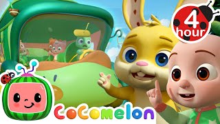 Wheels on the Bus Late For School Edition  More  Cocomelon  Nursery Rhymes amp Songs For Kids [upl. by Yelyab909]