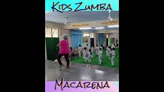 MACARENA Dance  Kids Zumba  Abhidhas Vlog  Aankhon Dekhi  zumbafitness  zumbaforkids [upl. by Eilssel]