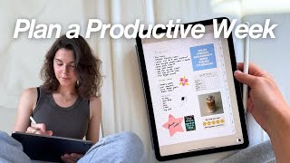 How I Plan a Productive Week indepth [upl. by Eetnahc]