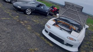 Perranporth drag and drift November 2024 CHZ drift team highlights [upl. by Eizzo]