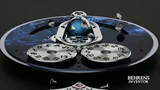 BEHRENS  The Construction of APOLAR Automatic Wristwatch with Unique Moon Track System [upl. by Ludeman]