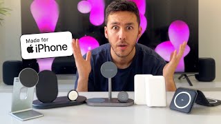 Mejor CARGADOR inalámbricos para iPhone 🔋 ¿Cuál es el mejor [upl. by Claretta]