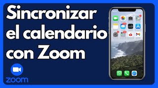 Cómo sincronizar el calendario de tu iPhone con Zoom [upl. by Ljoka934]