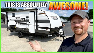 The PERFECT Small Family Camper 2022 Wildwood 178BHSK [upl. by Eimerej]