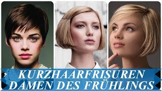 Unsere TOP 20 trendige kurzhaarfrisuren damen des Frühlings 2018 [upl. by Revned]