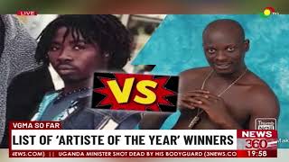 VGMA Artiste of the Year winners so far [upl. by Taro]