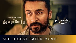 Soorarai Pottru  3rd Highest Rated Movie on IMDB  Suriya  Amazon Prime Video shorts [upl. by Naquin]