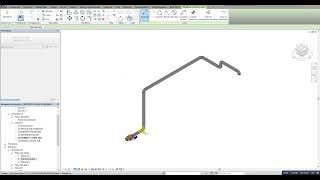 Acotar tuberías 3D en Revit [upl. by Aprilette]