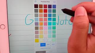 Adonit Pixel on iPad Air 2 Review Engไทย on Goodnote4 and ZoomNote [upl. by Niak118]