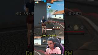 KMC RASHIQ DB യുടെ Squad Wipe Raistar Reaction 😱 Daily Shorts  12 [upl. by Lucania]