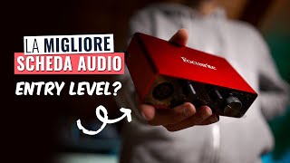 La MIGLIORE Scheda Audio ECONOMICA 🎸 Focusrite SCARLETT SOLO [upl. by Daisi]