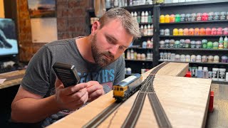 Building A Shunting Layout  Point motors amp Play time Ep4 [upl. by Dail]