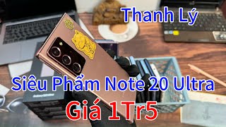 THANH LÝ SIÊU PHẨM NOTE 20 ULTRA GIÁ 1TR5NOTE 9 1TR9 S23 ULTRA S22 ULTRA NOTE 10 PLUS A71 [upl. by Ayotal]