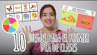 10 JUEGOS PARA EL REGRESO A CLASES EN LÍNEA O PRESENCIAL CON RECURSOS DESCARGABLES GRATIS  HAIVAL [upl. by Nicolle]