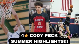 4⭐️ 6’10 CODY PECK SUMMER HIGHLIGHTS TOP 100 IN 2026 [upl. by Bjork]