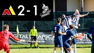 Montecchio 21 Fidenza  Due rigori e tre espulsioni contro fermano il Fidenza  Highlights [upl. by Barton]