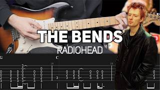 Radiohead  The Bends Guitar lesson with TAB [upl. by Nitsug]