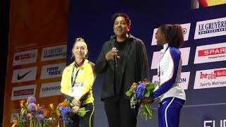 Gina Lückenkemper Leichtathletik EM 2018 in Berlin [upl. by Bonns]