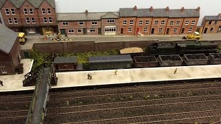 Galgorm Hall OO Gauge Layout  Station Road Slideshow [upl. by Ilahsiav962]