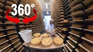 So entsteht Appenzeller Käse I 360GradVideo [upl. by Maller]