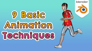 Animation Techniques  Blender 42 Beginner Tutorial [upl. by Barfuss]