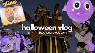 halloween at everland KR  exploring amp spooks [upl. by Adnyl]