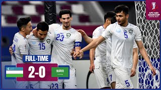 AFCU23  QFinal  Uzbekistan 2  0 Saudi Arabia [upl. by Parsaye]