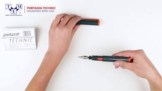 PORTASOL TECHNIC gas soldering iron UNBOXING [upl. by Ppilihp108]