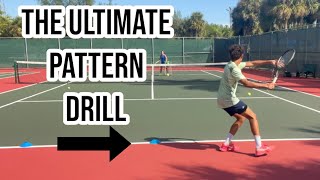 High Performance Tennis Pattern Drills EXPOSED [upl. by Mika540]