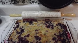 Blackberry Cobbler 100 Year Old Recipe  Extra Yummy  The Hillbilly Kitchen [upl. by Silra146]