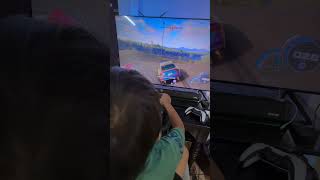 Logitech G29 Racing wheel Gameplay kidsvideo nfsunbound [upl. by Kravits331]