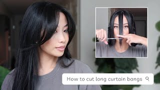 How to Cut Your Own Bangs [upl. by Rosario817]