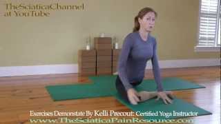 Sciatica Exercise Pigeon Pose [upl. by Norabel770]