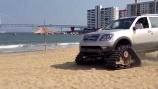 KIA Mohave ＋4×4 Hyper Delta ＶⅢ detachable crawler unit [upl. by Neladgam]