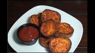 Munchie Cooks  Roasted Sweet Potato Slices  Yum [upl. by Elac442]