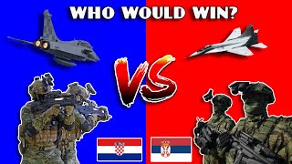 Why Serbia would FAIL to invade Croatia in 2023  Military Analysis [upl. by Ahsekahs]