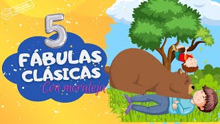 🧑‍🤝‍🧑🐻Fábulas ilustradas de SAMANIEGO P2  Cuentos con valores EDUCANDO APRENDEMOS [upl. by Josefa]