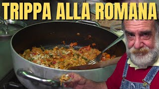 TRIPPA ALLA ROMANA CON MENTUCCIA E PECORINO Le ricette di Giorgione [upl. by Allimak]