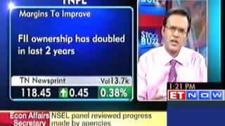 Stock buzz with Nikunj Dalmia TNPL [upl. by Constantina]