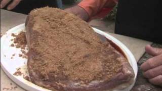 Realtree Foods  Recipes with Jim Hardin Texas Style Brisket [upl. by Pouncey]