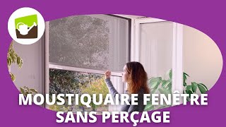 Protégez votre maison des moustiques avec une moustiquaire fenêtre sans perçage [upl. by Alludba450]